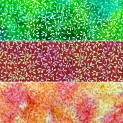 John Louden Enchanted Forest Hand-Printed Cotton Batik Fabric