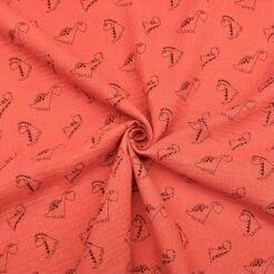 Soft Dinosaur Print Double Gauze 100% Cotton Fabric -Pound Fabrics Sale Store 014B297E 1DA6 47E6 8A01 C9187D5F03CA