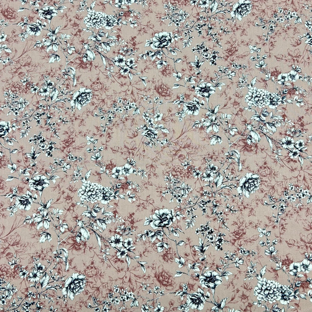 Rose & Hubble Graceful Meadow Floral Cotton Poplin Fabric 9 Rose & Hubble Graceful Meadow Floral Cotton Poplin Fabric - Image 9