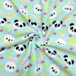 Pandas And Bunnies Anti Pill Polar Fleece Fabric 11 Pandas And Bunnies Anti Pill Polar Fleece Fabric -Pound Fabrics Sale Store 087B037B 7320 45C9 B6FD 344A04B6B4A5