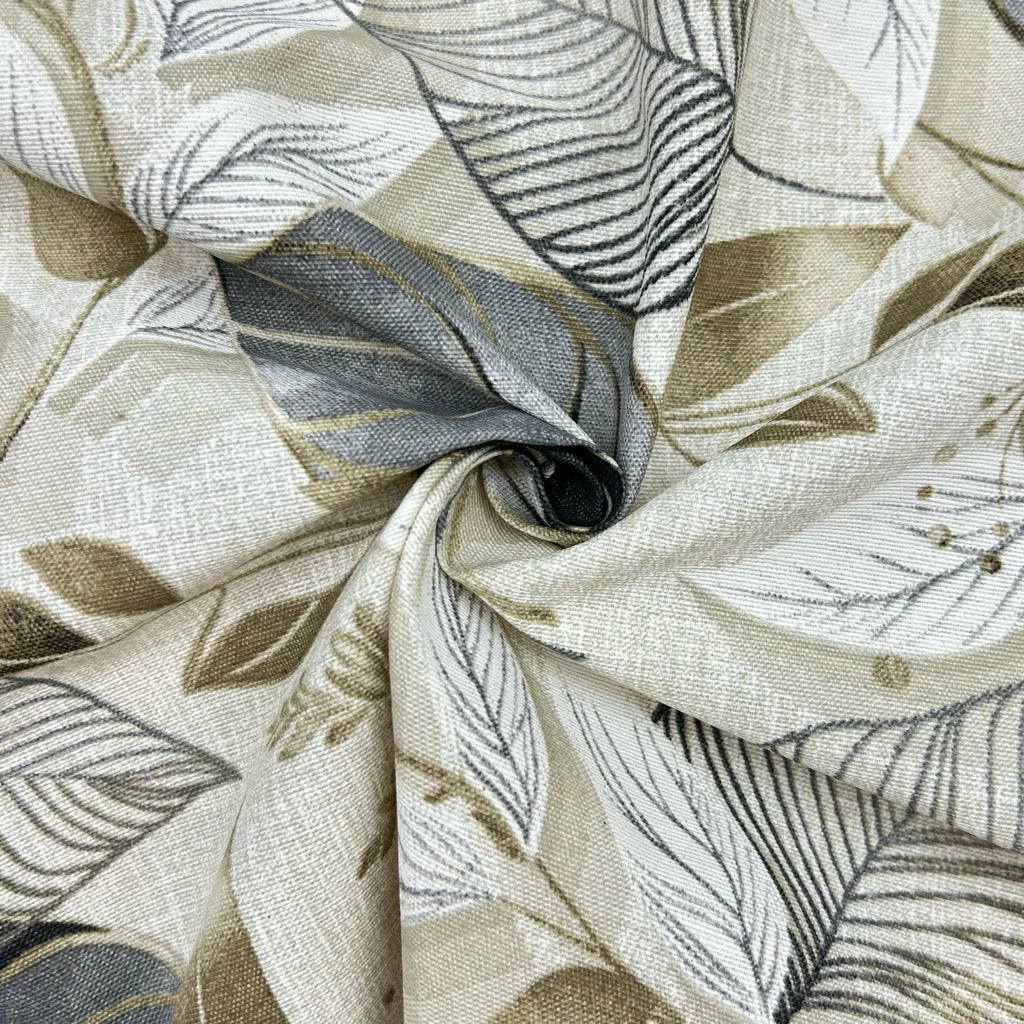 Water Resistant Leaf Print Outdoor Upholstery & Curtain Fabric 4 Water Resistant Leaf Print Outdoor Upholstery & Curtain Fabric - Image 4