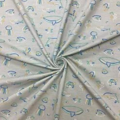 Sealife Cotton Jersey Fabric - Oeko-Tex Certified 4-Way Stretch -Pound Fabrics Sale Store 0C636BA2 5AA8 4967 A79D 971A8C4E7159