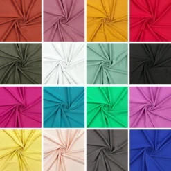 Viscose Jersey Fabric - Premium 4-Way Stretch Rayon Material
