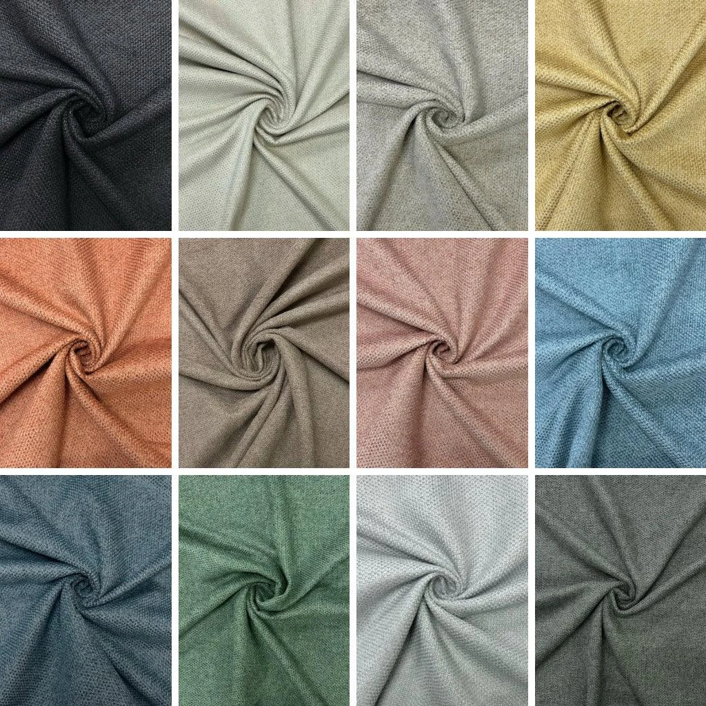 Luxury Plain Chenille Fabric for Upholstery, Curtains, and Sofas 1 Luxury Plain Chenille Fabric for Upholstery, Curtains, and Sofas