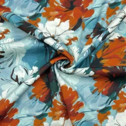 Tropical Bloom Stretch Viscose Twill Fabric | Premium Soft Dressmaking Material 11 Tropical Bloom Stretch Viscose Twill Fabric | Premium Soft Dressmaking Material -Pound Fabrics Sale Store 0D437E60 F50B 445F A366 7302B8A11F38