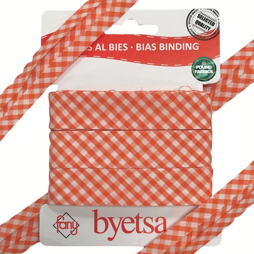 Fruits Pattern 100% Cotton Bias Binding Tape - 18mm Wide (5 Metres) 3 Fruits Pattern 100% Cotton Bias Binding Tape - 18mm Wide (5 Metres) - Image 3