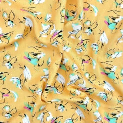 Artistic Floral Viscose Fabric - Premium Lightweight Rayon Material 14 Artistic Floral Viscose Fabric - Premium Lightweight Rayon Material -Pound Fabrics Sale Store 10C88709 BF37 4761 9345 6B19ED4F5571