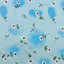 Floral Viscose Challis Fabric - Airbrushed Flower Print Rayon -Pound Fabrics Sale Store 12EEF790 22DE 41D3 9176 AD3C7579FC78