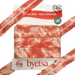 Tie Dye Organic Cotton Bias Binding Tape - 18mm x 5m -Pound Fabrics Sale Store 134