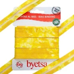 Tie Dye Organic Cotton Bias Binding Tape - 18mm x 5m -Pound Fabrics Sale Store 135