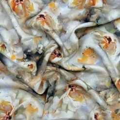 Floral Dream Viscose Twill Fabric - Soft 100% Rayon for Dresses -Pound Fabrics Sale Store 142C4A5A 1556 49BC A986 E8258BEB2A86