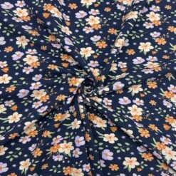 Organic Cotton Jersey Fabric - Simple Flower Bunches Premium Stretch -Pound Fabrics Sale Store 14E04271 ECD8 4361 9679 7FCF97C27E64