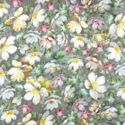 Floral Linen Viscose Fabric - Blossom Breeze 57 Inch Summer Dressmaking Material 8 Floral Linen Viscose Fabric - Blossom Breeze 57 Inch Summer Dressmaking Material -Pound Fabrics Sale Store 157C9804 F111 470B 863B 5A232732C762