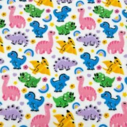 Dinosaur Anti Pill Polar Fleece Fabric - Premium Soft Children's Print -Pound Fabrics Sale Store 1D4CF26B 30B5 4285 A24D E298FF370D86