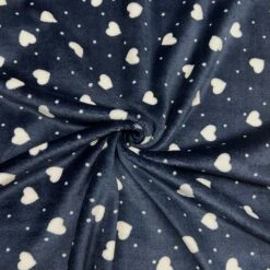 Ultra Soft Hearts and Dots Cuddle Fleece Fabric - 280gsm 15 Ultra Soft Hearts and Dots Cuddle Fleece Fabric - 280gsm -Pound Fabrics Sale Store 290D3D59 2581 430E 87C0 BFB0ED158913