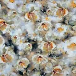 Floral Dream Viscose Twill Fabric - Soft 100% Rayon for Dresses -Pound Fabrics Sale Store 29519E91 C345 42E3 882C F12015D2FDD4