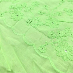 Floral Embroidered 100% Cotton Fabric - Breathable Summer Dressmaking Material -Pound Fabrics Sale Store 2AE1D1C5 C83C 475C BB3D 4F0AB9E631E7