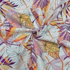 Premium Abstract Leaves Cotton Linen Blend Fabric for Summer Apparel 9 Premium Abstract Leaves Cotton Linen Blend Fabric for Summer Apparel -Pound Fabrics Sale Store 2AE626EC 8733 4B94 B3C3 61DAF9B15432