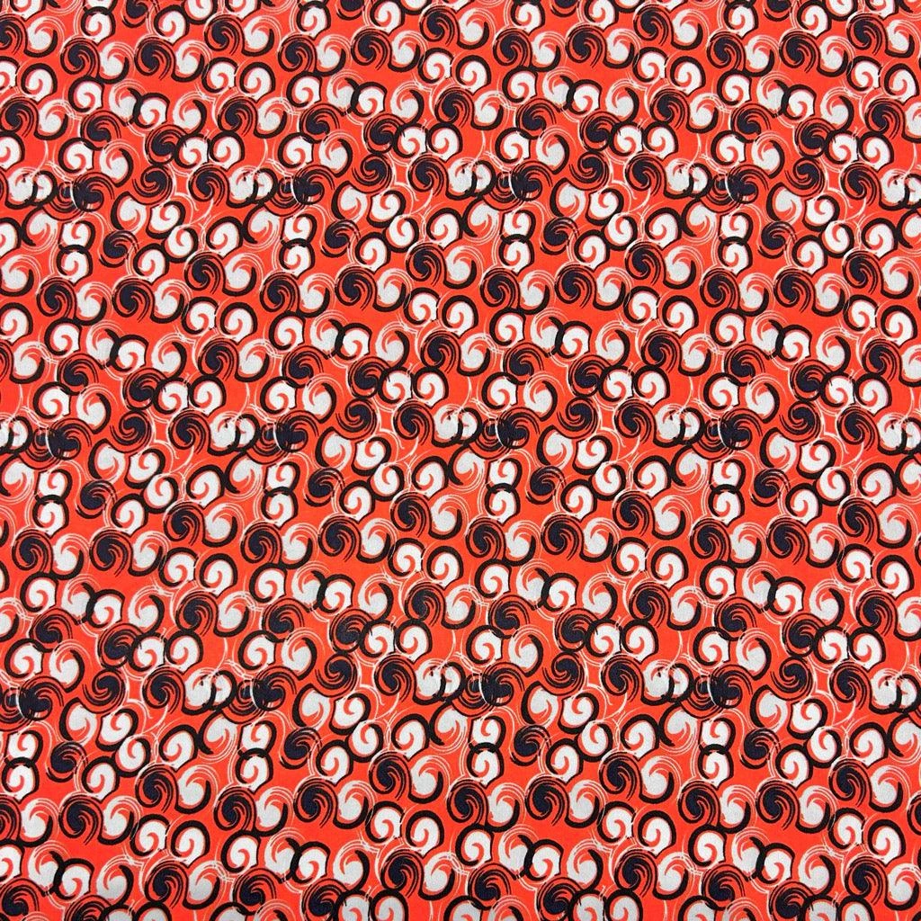 Lightweight All Over Swirls Crepe Fabric for Dressmaking 3 Lightweight All Over Swirls Crepe Fabric for Dressmaking - Image 3