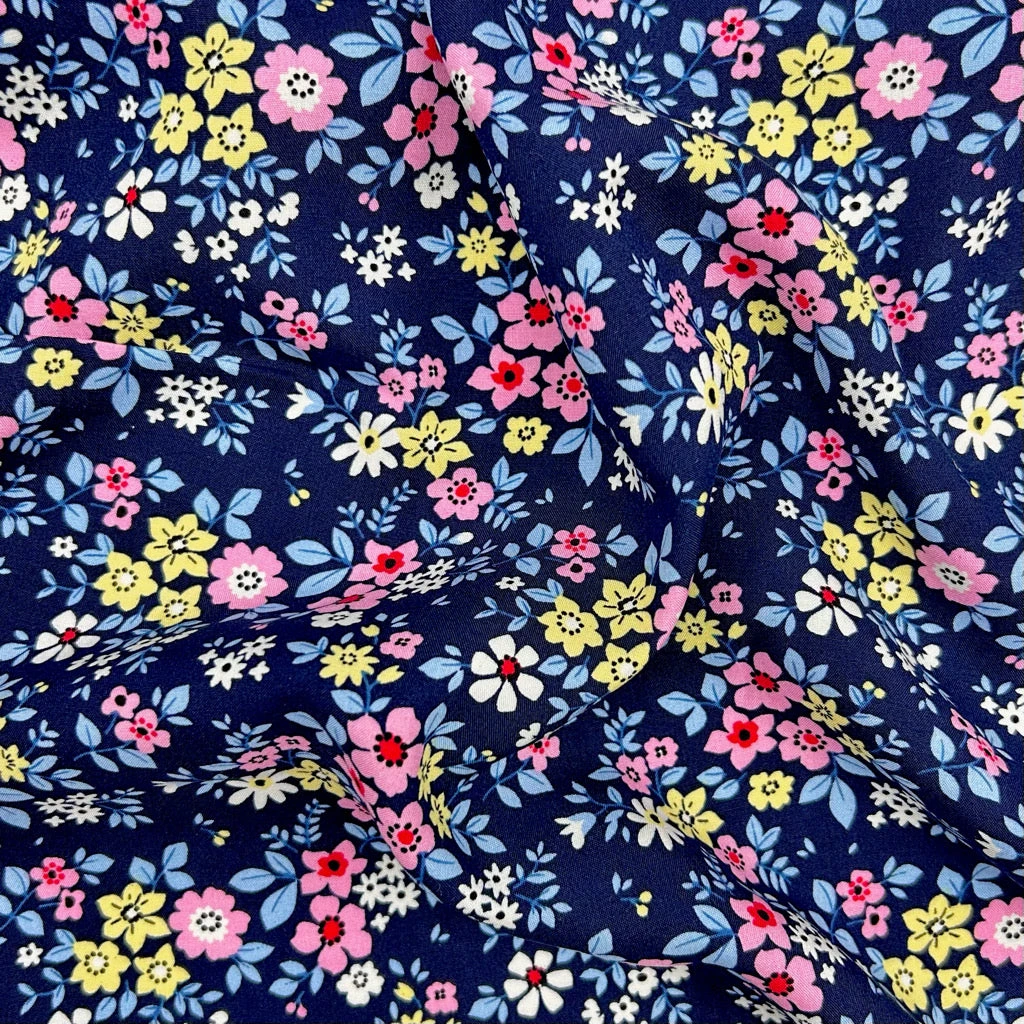 Floral Print Viscose Fabric - Bloom Buds Premium Lightweight Rayon 6 Floral Print Viscose Fabric - Bloom Buds Premium Lightweight Rayon - Image 6