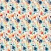Orange and Midnight Floral Linen Cotton Blend Fabric - 137cm -Pound Fabrics Sale Store 2E0B21C6 DA79 4A24 8737 5CAE8E5D1951