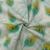 Peacock Feather Digital Linen Look Polycotton Fabric for Curtains & Crafts 13 Peacock Feather Digital Linen Look Polycotton Fabric for Curtains & Crafts -Pound Fabrics Sale Store 2F98A3AC 190D 4F3B 912F 1FBC7533BF70