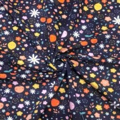 Premium Organic Cotton Sweatshirt Fabric with Fur-Like Lining - Fruit & Flower Print -Pound Fabrics Sale Store 303D3F23 D0BA 4090 94DC 8A0A230553F8