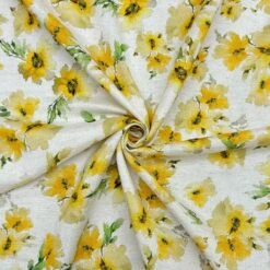 Floral Viscose Linen Fabric - Vintage Blooms Design for Summer Apparel 9 Floral Viscose Linen Fabric - Vintage Blooms Design for Summer Apparel -Pound Fabrics Sale Store 304BF4EC F4DD 4D6B BAD1 CF9C7E653E0C