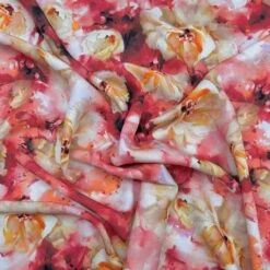 Floral Dream Viscose Twill Fabric - Soft 100% Rayon for Dresses -Pound Fabrics Sale Store 307B309D 683B 4733 996E 6BD064852087