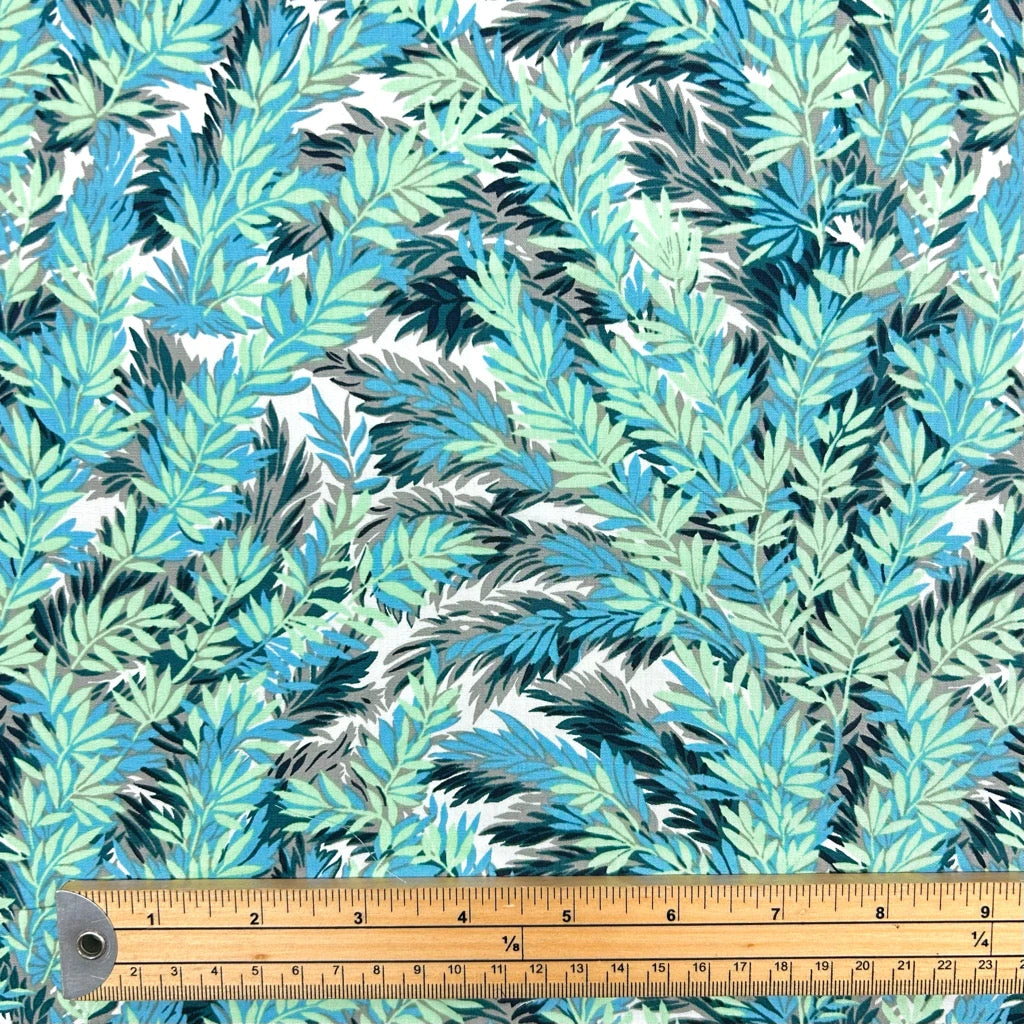 Shadowed Jungle Rose & Hubble Cotton Poplin Fabric 2 Shadowed Jungle Rose & Hubble Cotton Poplin Fabric - Image 2