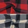 Premium Checkered Sherpa Faux Fur Fabric - 320gsm Heavyweight Fleece -Pound Fabrics Sale Store 3259A8F9 2897 44B0 A306 FB1ACBBE0F6E