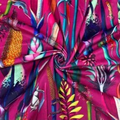 Abstract Plants Digital Velvet Fabric | Luxury Upholstery & Curtain Material -Pound Fabrics Sale Store 32D68859 3180 4591 86AF BF04E4A89845