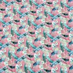 Rose & Hubble Feathers and Flowers Cotton Poplin Fabric - Oeko-Tex Certified 18 Rose & Hubble Feathers and Flowers Cotton Poplin Fabric - Oeko-Tex Certified -Pound Fabrics Sale Store 367612C7 D710 4930 897E B78587F00F10