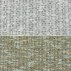 Stretch Tweed Knit Boucle Fabric with Lurex Sparkle