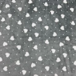 Ultra Soft Hearts and Dots Cuddle Fleece Fabric - 280gsm 12 Ultra Soft Hearts and Dots Cuddle Fleece Fabric - 280gsm -Pound Fabrics Sale Store 38F09AA8 74F8 44AB AC7B BAE94FFE4692