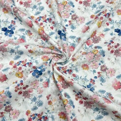 Rose & Hubble Charming Flowers Cotton Poplin Fabric - Oeko-Tex Certified -Pound Fabrics Sale Store 3A023DF0 D6E6 4193 A357 29B699959D3B