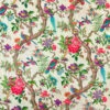 Birdsongs Floral Faux Silk Fabric - Lightweight & Breathable Apparel Material -Pound Fabrics Sale Store 3AA02F12 7E9C 4AE0 9046 E61667ECC925