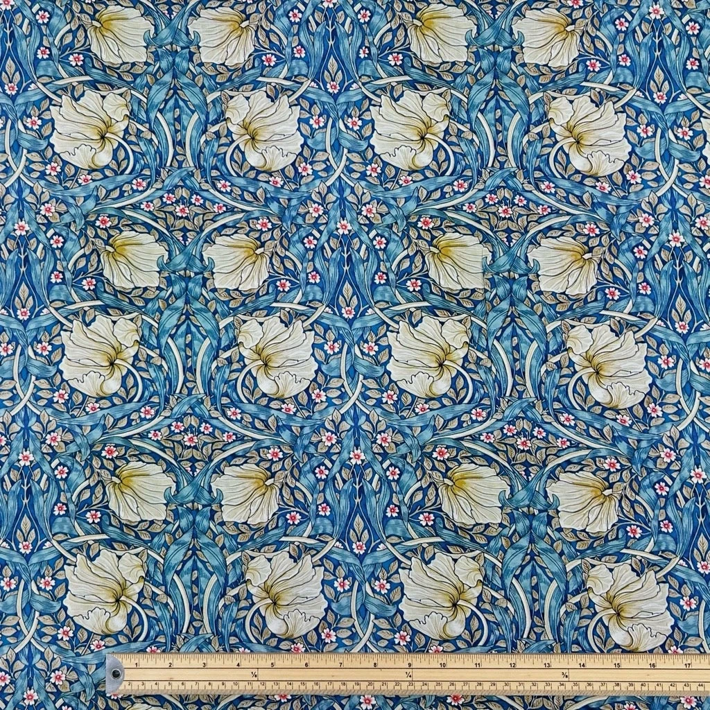 Premium Floral Garden Dreams Digitally Printed Viscose Fabric 2 Premium Floral Garden Dreams Digitally Printed Viscose Fabric - Image 2