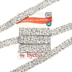 Premium Floral Organic Cotton Bias Binding Tape - 18mm Width (5 Metre Pack) 12 Premium Floral Organic Cotton Bias Binding Tape - 18mm Width (5 Metre Pack) -Pound Fabrics Sale Store 3 8b67aa69 3170 48f6 89c6 c5942c96da35