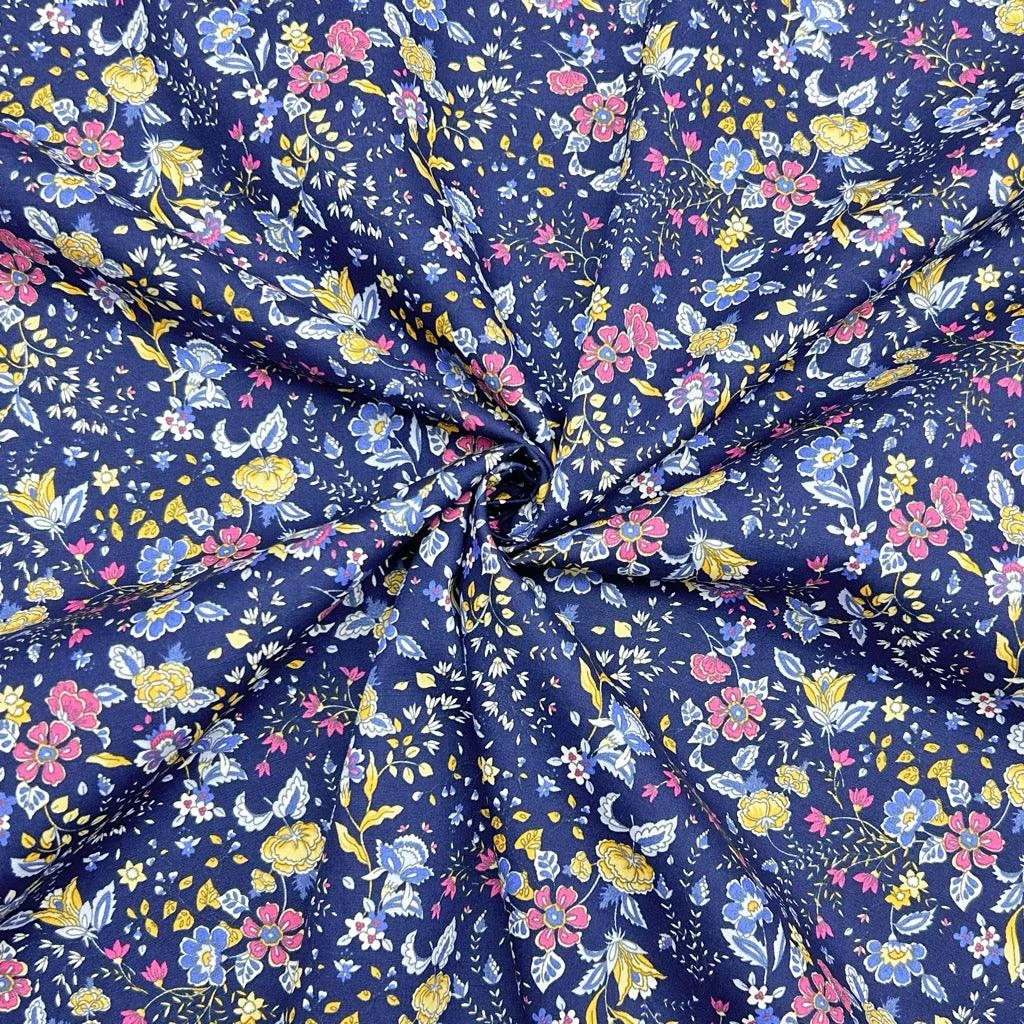 Rose & Hubble Abstract Gardens 100% Cotton Poplin Fabric 6 Rose & Hubble Abstract Gardens 100% Cotton Poplin Fabric - Image 6