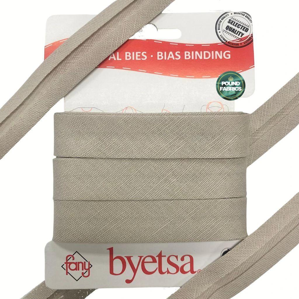 Premium Linen & Cotton Bias Binding Tape - 18mm x 5 Metres 10 Premium Linen & Cotton Bias Binding Tape - 18mm x 5 Metres - Image 10
