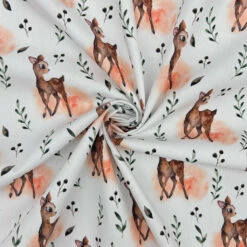 Deer Dance Cotton Poplin Fabric 5 Deer Dance Cotton Poplin Fabric -Pound Fabrics Sale Store 45518DBD 70AA 444E 949A 08A3A960BD49