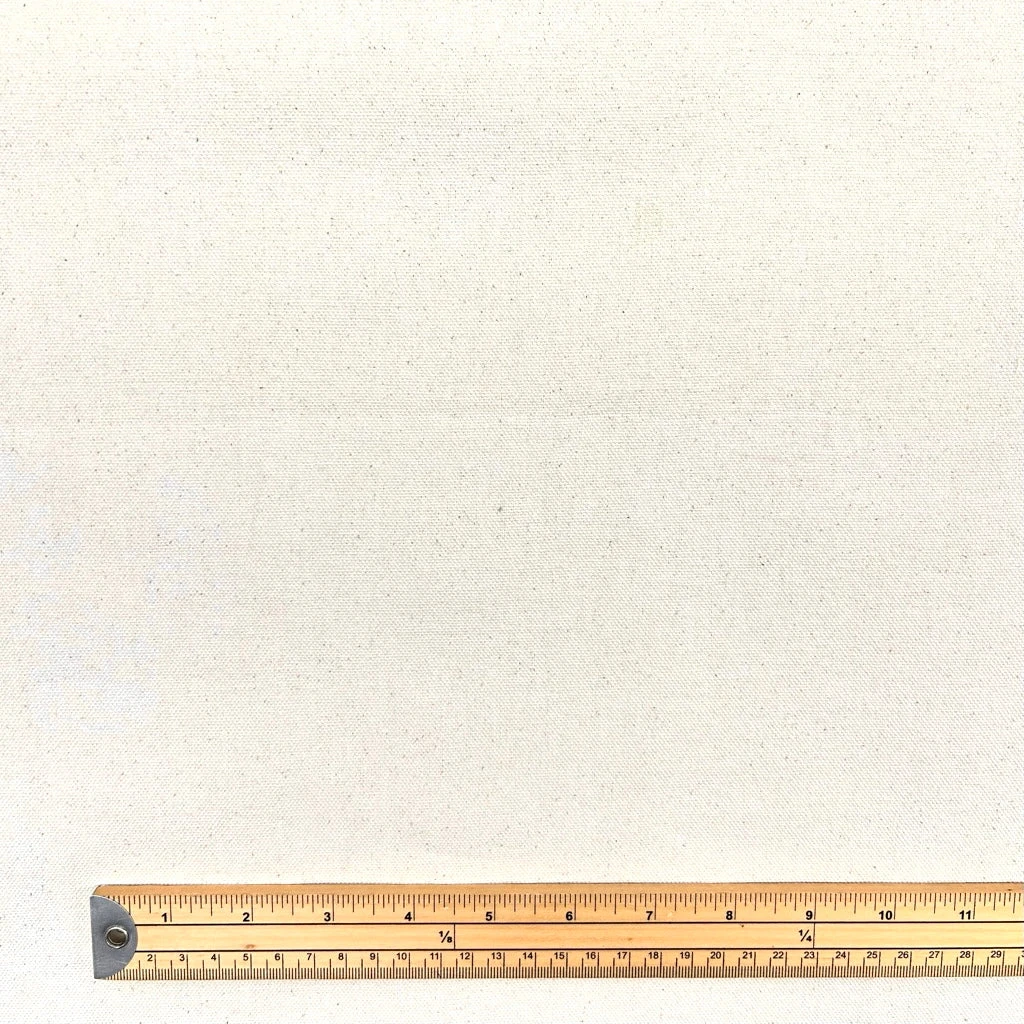 Natural Duck Cotton Canvas Fabric - Durable 310gsm Artist & Home Decor Material 2 Natural Duck Cotton Canvas Fabric - Durable 310gsm Artist & Home Decor Material - Image 2