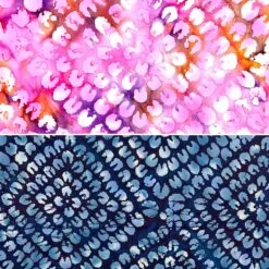 John Louden Petal Drift Cotton Batik Fabric