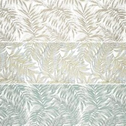 Metallic Leaf Furnishing Fabric for Curtains & Upholstery