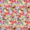 Viscose Challis Fabric - Vibrant Tulip Garden Floral Print for Summer Sewing -Pound Fabrics Sale Store 485FD4E0 97A8 4CCC 8731 3BD108D03E6C