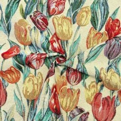 Tulip Garden Floral Tapestry Fabric for Upholstery & Curtains 14 Tulip Garden Floral Tapestry Fabric for Upholstery & Curtains -Pound Fabrics Sale Store 493E116B 1029 4585 88FC 68BA99574780