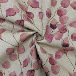 Watercolour Leaves Digital Linen Look Polycotton Fabric for Curtains & Craft -Pound Fabrics Sale Store 4CD30892 1F3C 45E0 B37E E4CBFCBD6DF0