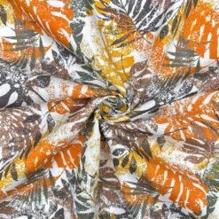 Rose & Hubble Petal Shade Leaves Print Cotton Poplin Fabric -Pound Fabrics Sale Store 4CF8C492 F66F 452C 93CB AC6A15EE5439