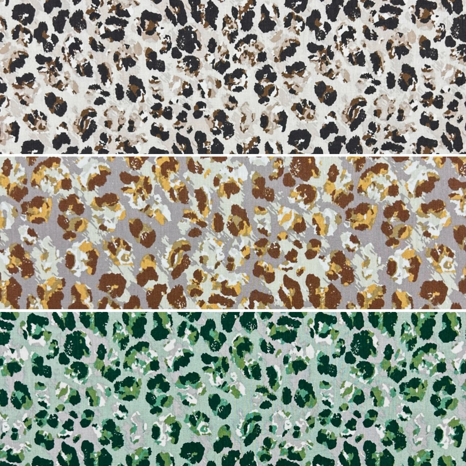 Panther Print Cotton Poplin Fabric - 100% Premium Oeko-Tex Cotton 1 Panther Print Cotton Poplin Fabric - 100% Premium Oeko-Tex Cotton